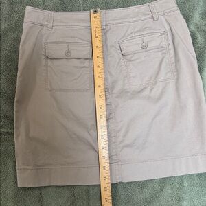 LOFT Women's Tan Mini Skirt